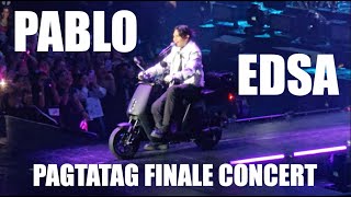 [FanCam] Pablo Performs new song EDSA at the Pagtatag Finale Concert