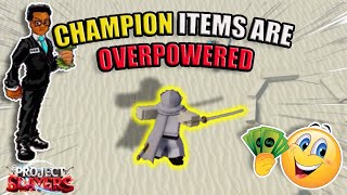 CHAMPION ITEMS make Demon Slayers OVERPOWERED! (Project Slayers)