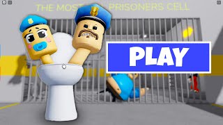 🚽SKIBI TOILET BARRY'S PRISON RUN | OBBY GAMEPLAY ROBLOX