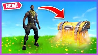 The *NEW* ONE CHEST Challenge In Fortnite Battle Royale With My Brother Ends Up Being Intense! 👀