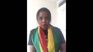 Young Zimbabwean makes a passionate appeal for her country #thisflag