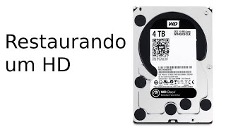 Live Restaurando um HD de 4TB