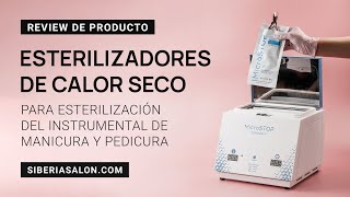 Esterilizador Horno de calor seco para esterilización del instrumental de manicura y pedicura