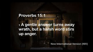 Verse of the Day - Proverbs 15:1