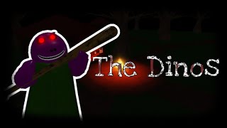 AAAAH!!! AN EVIL PURPLE DINOSAUR NAMED DINO! Roblox The Dinos Chapter 1: Escape Dino’s Forest (SOLO)