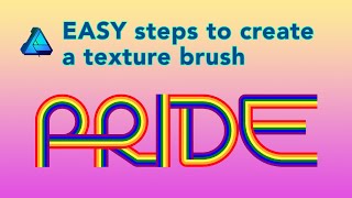 Affinity Designer Brush | Rainbow Colors