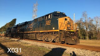 CSX Q410 And X031 In Goose Creek, SC