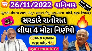 😎દરેક પરિવારને મહિને 30000/- | મતદાન નહિ કરો તો થશે દંડ સહિત આજના મોટા 7 સમાચાર