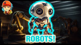 Learn about Robots. Video For Kids. Educational video.