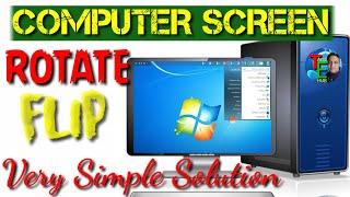 computer ki screen rotate kaise kare//क्‍या आपका कम्‍प्‍यूटर स्‍क्रीन उल्‍टा हो गया है