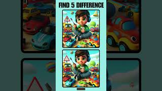 Spot The Difference: Can You Find Them All?[Find The Difference #70] #findthedifference #shorts