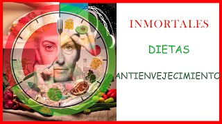 INMORTALIDAD:  COMO COMER 🍎 para NO Envejecer 2020 (NUTRICION 🥦  ANTIEDAD )🥑