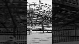 Would you go on this ride? 🎥 "Top" rotating ride at Coney Island, NYC; 1920s. #historicmoments