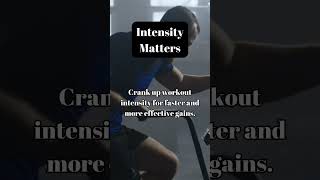 Intensity can be the missing link to take you to the next level #sportsperformance