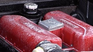 Supercar Engine Cleaning: Ferrari 360