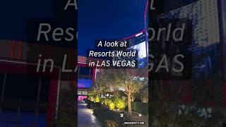 A L👀K inside RESORTS WORLD LAS  VEGAS #vegas #vegascasino #shortstravel #shortsvegas #vegaslife