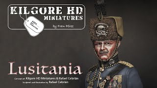 Kilgore HD Miniatures KGF023 Lusitania  1/10th resin bust