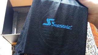 seasonic FOCUS gold 850 fx power supply UNBOXING