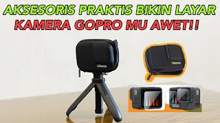 Unboxing & Review Mini Storage Bag Case GoPro Hero 9 & Tempered Glass