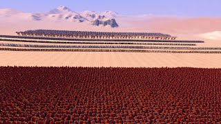 UEBS 7 LAYERS STRONG SOLDIERS vs 20K SPARTANS Ultimate Epic Battle Simulator