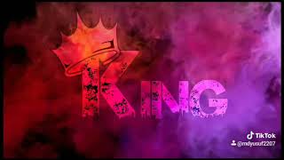 #tik_tok Name status #King