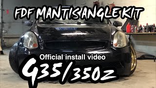 Best G35/350z angle kit install