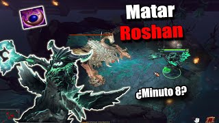 Matar roshan con "O.D" lvl 8 - Reto pen... - 🤣 - Dota 2 - Truco o pen...!? 🤣