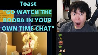 DisguisedToast CANT BELIEVE what he's hearing