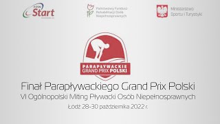 Blok 3 - Finał Parapływackiego GPP VI Ogólnopolski Miting Pływacki Osób Niepełnosprawnych Łódź 2022