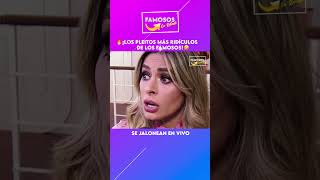 🔥¡Los PLEITOS Más RIDÍCULOS De La Televisión! 🤣 3 #shorts #galileamontijo #wow #omg #famosos #show