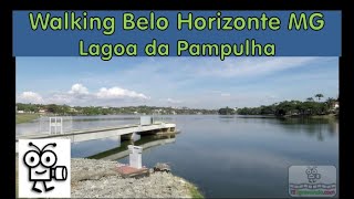 🚶BR | 【4K】 Walking Belo Horizonte ➜ Lagoa da Pampulha | Walking in Brazil V-00020W