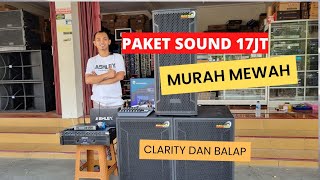 PAKET SOUNDSISTEM 17 JUTA MURAH MEWAH BERKUALITAS