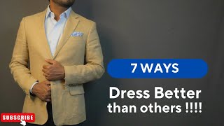 How to DRESS LIKE A GENTLEMAN -7 Ways to dress better than other Men