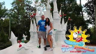 DISNEY WINTER SUMMERLAND MINI GOLF | IHOP ANTICS