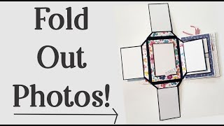 Introducing the Fold Out Photos Die!  Elevate Your Mini Albums with Creativity!