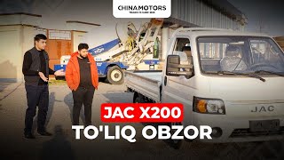 Jac X200 To'liq Abzor 2024