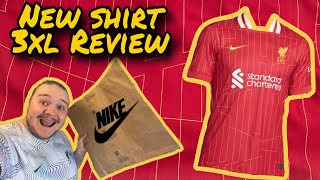 LFC 24/25 Nike Stadium 3XL Home shirt Review!