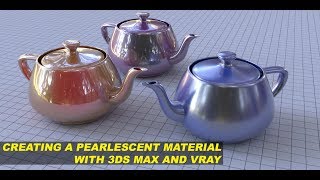 Creating a Perlescent Car Paint Material with 3ds Max and VRay