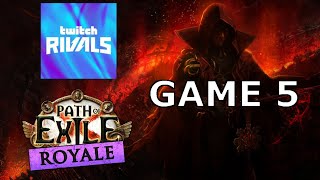 [Path of Exile] Twitch Rivals Battle Royale Solos - Game 5, Lacerate | 3.16 Scourge