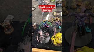 Death guard vs daemons 2k competitive battle report! #40k #warhammer40k