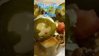 Super Bowl Appetizer                    Mini Taco Bites