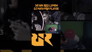 SOSOK RRQ LEMON DI MATA PARA PRO PLAYER || GPX OURA LUMINAIRE LORD GODIVA #shorts #mobilelegends