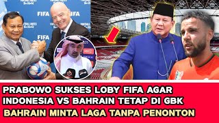 🔴 GEMPARKAN ASIA LAGI‼️ Permintaan konyol Bahrain saking Takut nya teror suporter Indonesia ??