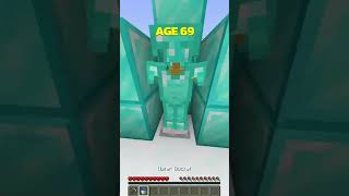 Minecraft How To Escape Traps At Different Ages🤩(INSANE)😍 #minecraft #shorts