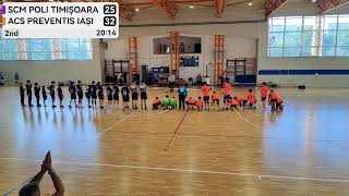 ACS Preventis Iași  32-25 SCM Politehnica Timișoara, Turneu Final Juniori 4, 14 Iunie 2024