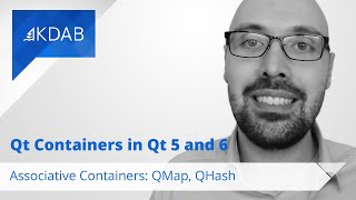 Qt Container in Qt 5 and Qt 6 - Associative Containers: QMap, QHash