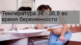 Температура 36 - 36,9 во время беременности