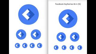 Facebook Keyframes library in a NativeScript app