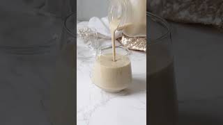 Creamy OAT MILK EGGNOG - Non Dairy Eggnog Recipe!