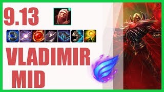 Vladimir Mid Ranked Challenger Build 9.13 - KR Challenger